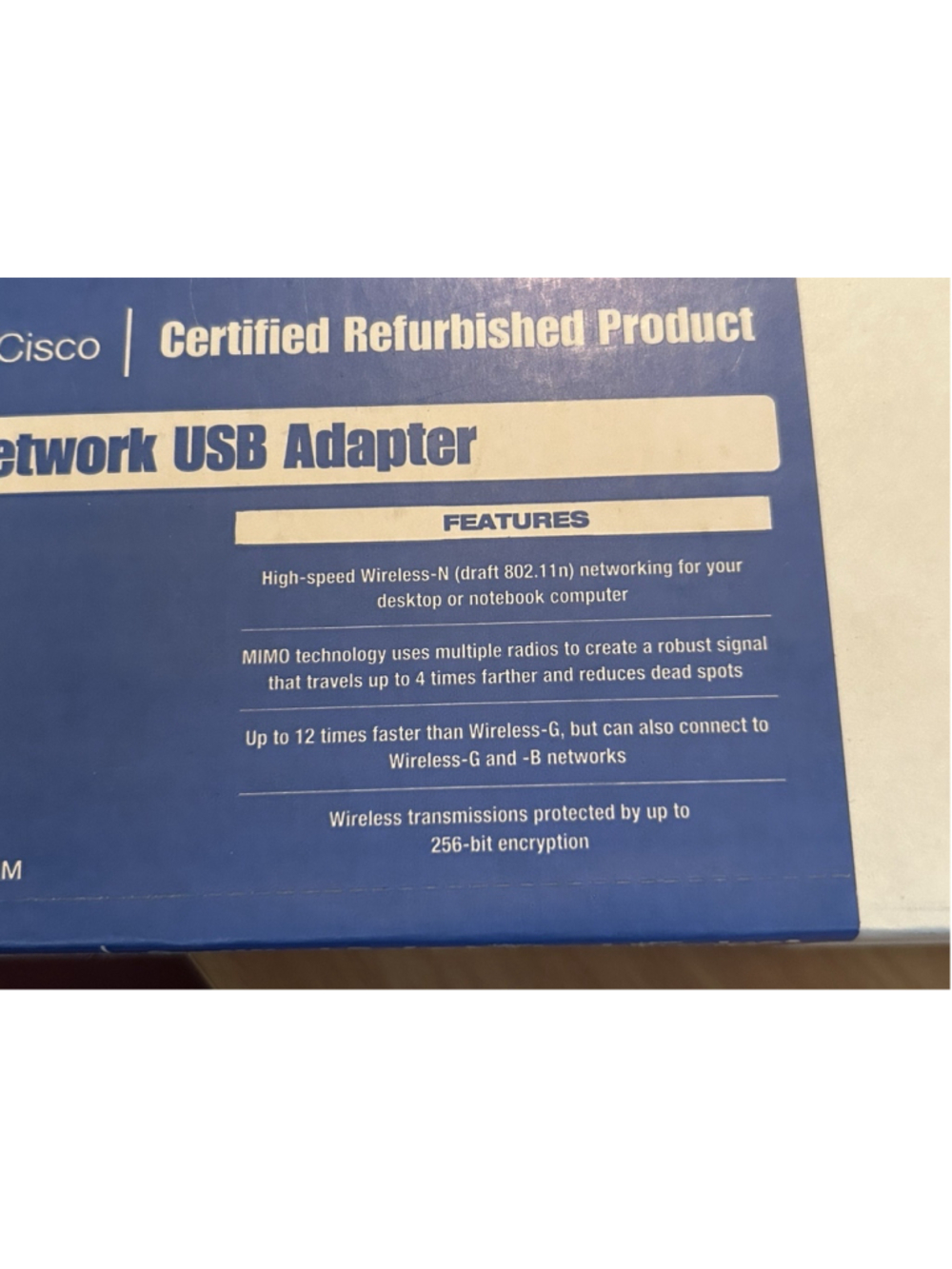 Wireless-N Network USB Adapter Linksys WUSB300N-RM